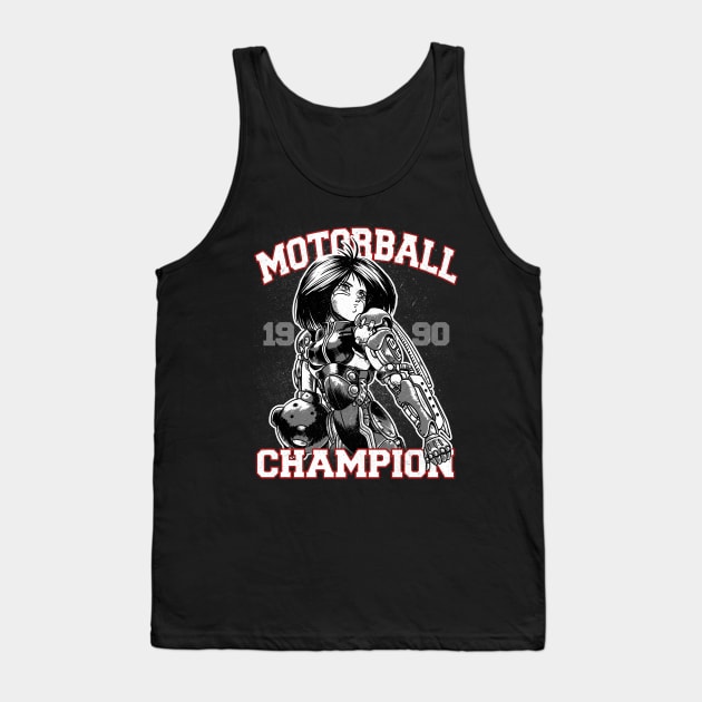 Motorball Champion Tank Top by RetroFreak